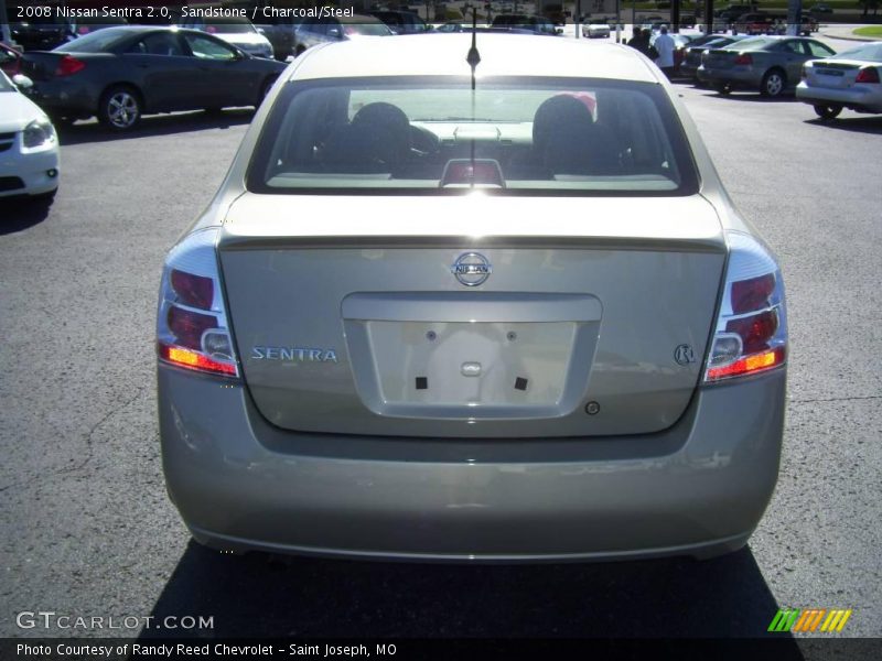 Sandstone / Charcoal/Steel 2008 Nissan Sentra 2.0