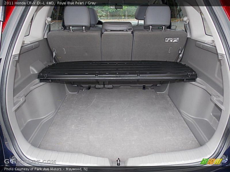 Royal Blue Pearl / Gray 2011 Honda CR-V EX-L 4WD