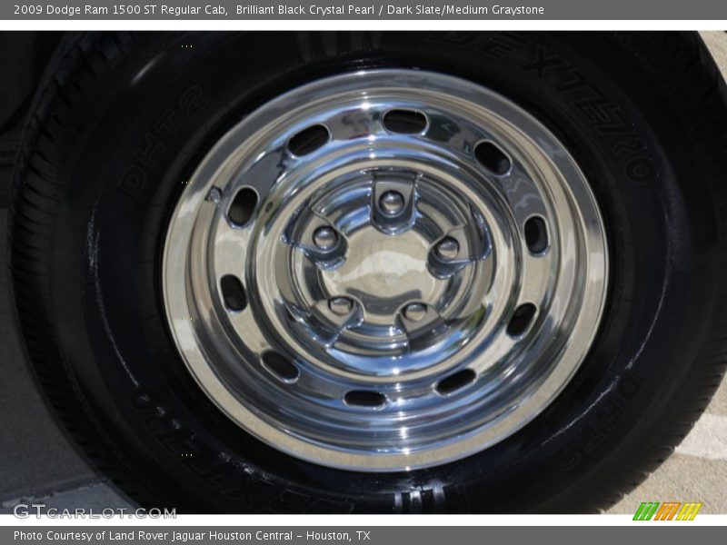 Brilliant Black Crystal Pearl / Dark Slate/Medium Graystone 2009 Dodge Ram 1500 ST Regular Cab