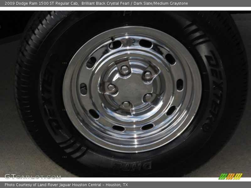 Brilliant Black Crystal Pearl / Dark Slate/Medium Graystone 2009 Dodge Ram 1500 ST Regular Cab