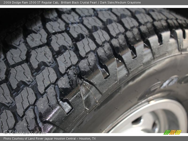 Brilliant Black Crystal Pearl / Dark Slate/Medium Graystone 2009 Dodge Ram 1500 ST Regular Cab