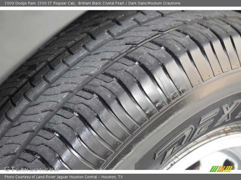 Brilliant Black Crystal Pearl / Dark Slate/Medium Graystone 2009 Dodge Ram 1500 ST Regular Cab