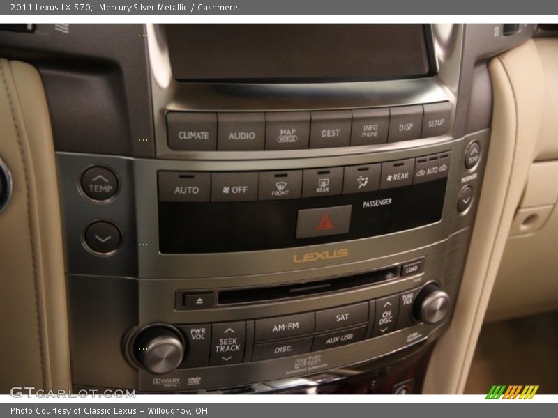 Mercury Silver Metallic / Cashmere 2011 Lexus LX 570