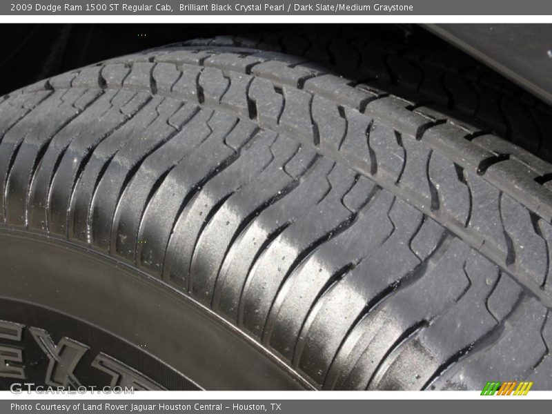 Brilliant Black Crystal Pearl / Dark Slate/Medium Graystone 2009 Dodge Ram 1500 ST Regular Cab