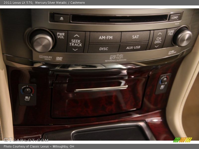 Mercury Silver Metallic / Cashmere 2011 Lexus LX 570