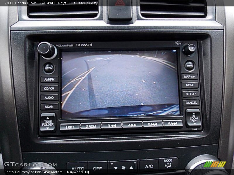 Royal Blue Pearl / Gray 2011 Honda CR-V EX-L 4WD