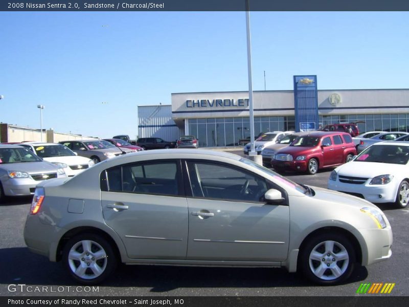 Sandstone / Charcoal/Steel 2008 Nissan Sentra 2.0