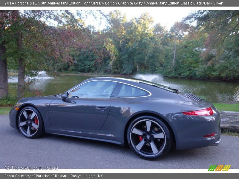 Anniversary Edition Graphite Gray / Anniversary Edition Classic Black/Dark Silver 2014 Porsche 911 50th Anniversary Edition