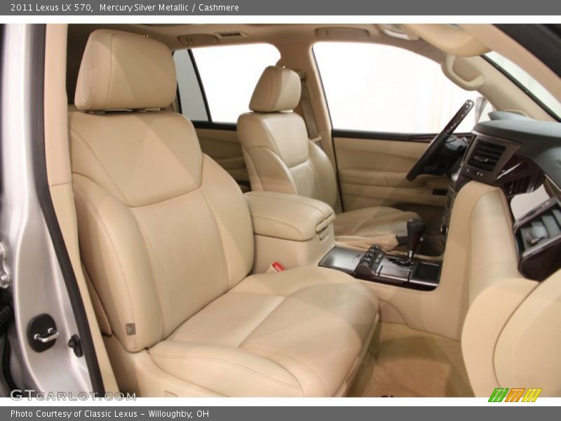 Mercury Silver Metallic / Cashmere 2011 Lexus LX 570