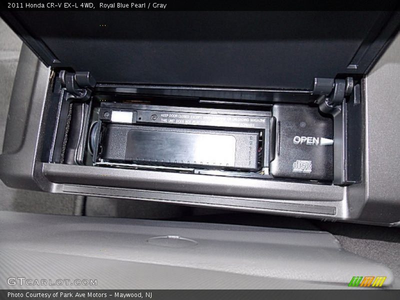 Royal Blue Pearl / Gray 2011 Honda CR-V EX-L 4WD
