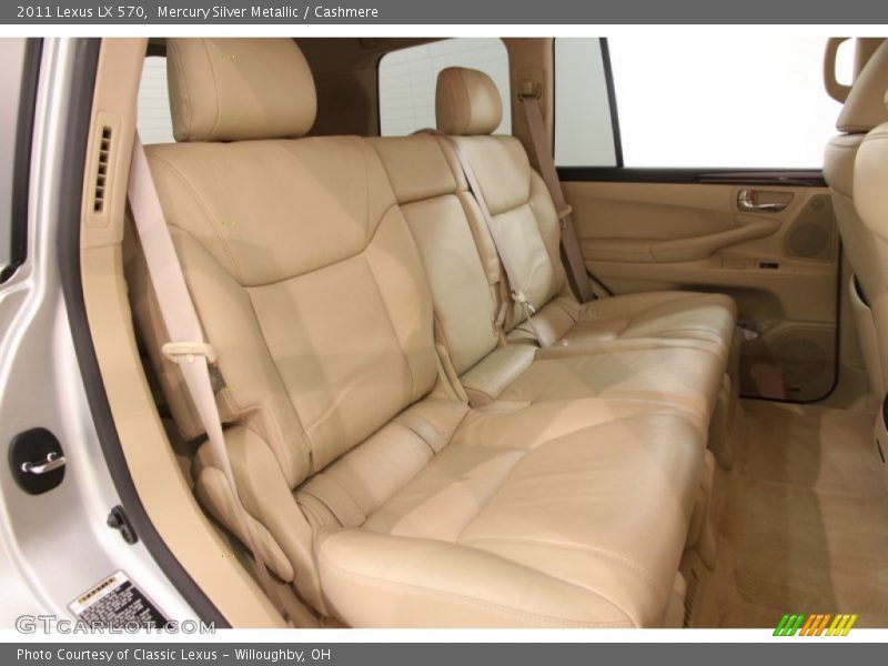 Mercury Silver Metallic / Cashmere 2011 Lexus LX 570