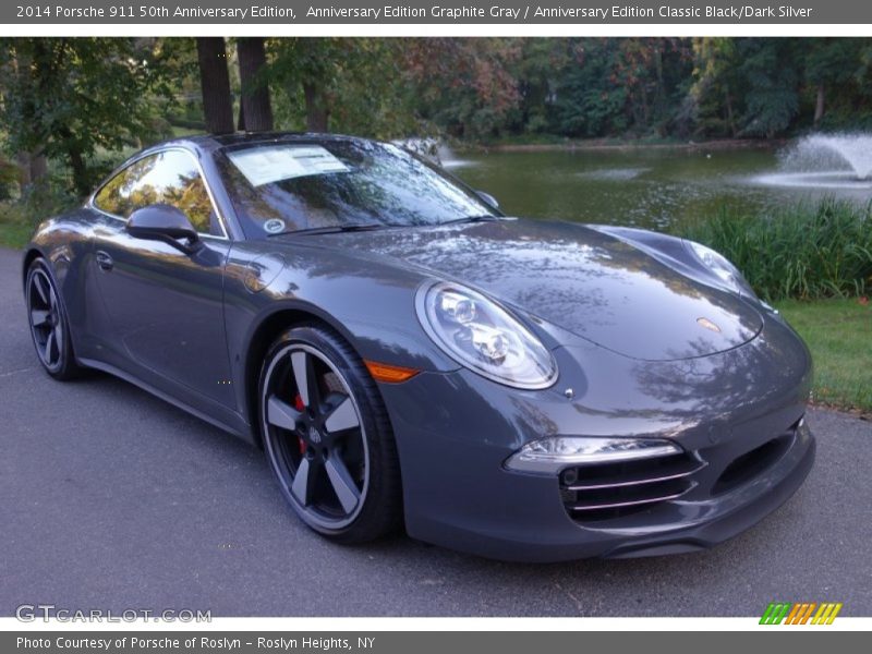 Front 3/4 View of 2014 911 50th Anniversary Edition