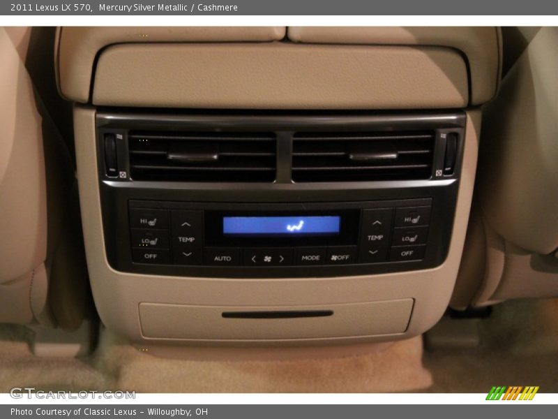 Mercury Silver Metallic / Cashmere 2011 Lexus LX 570