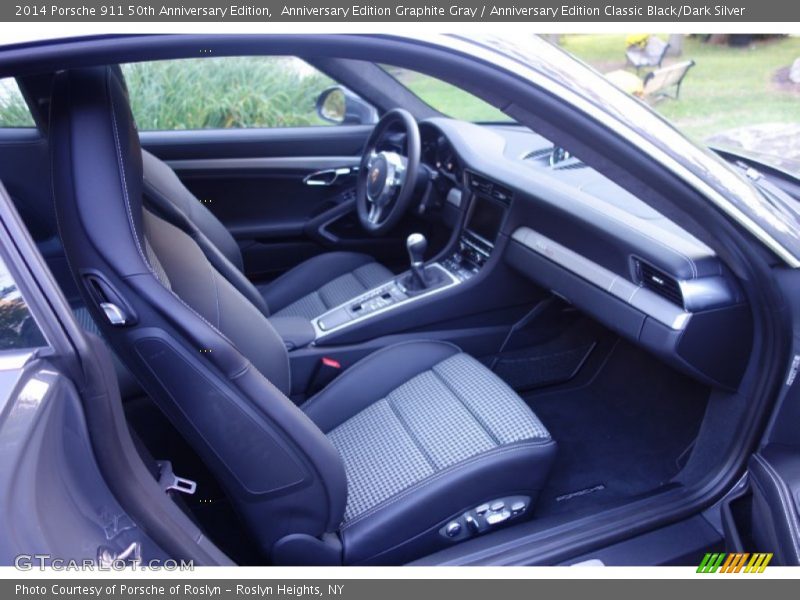 Front Seat of 2014 911 50th Anniversary Edition