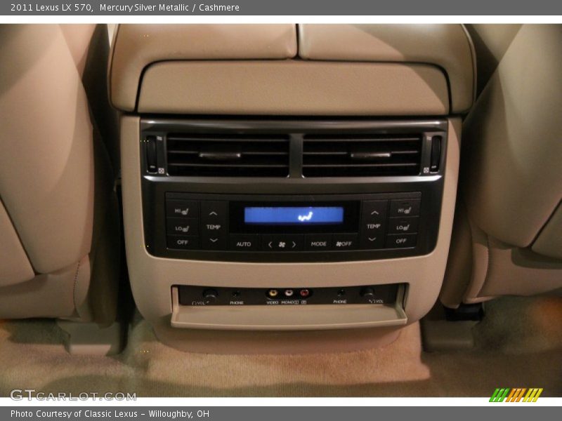 Mercury Silver Metallic / Cashmere 2011 Lexus LX 570