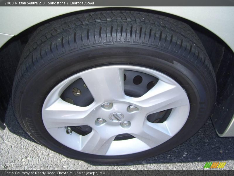 Sandstone / Charcoal/Steel 2008 Nissan Sentra 2.0
