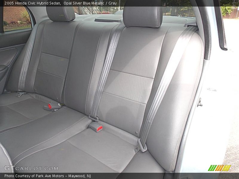Opal Silver Blue Metallic / Gray 2005 Honda Civic Hybrid Sedan