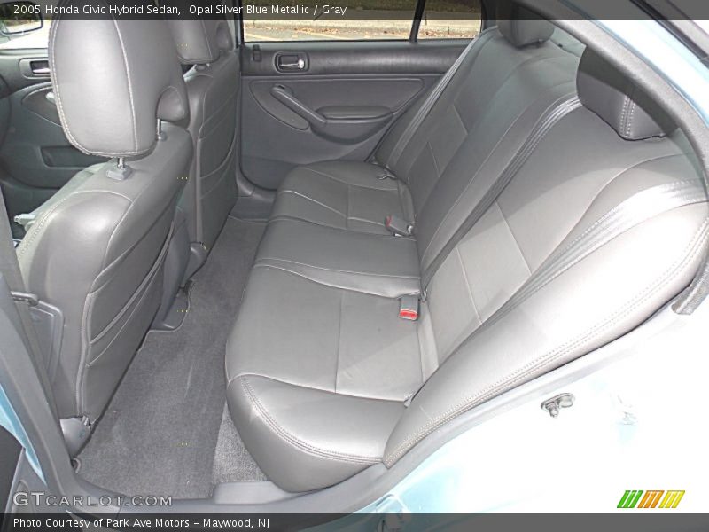 Opal Silver Blue Metallic / Gray 2005 Honda Civic Hybrid Sedan