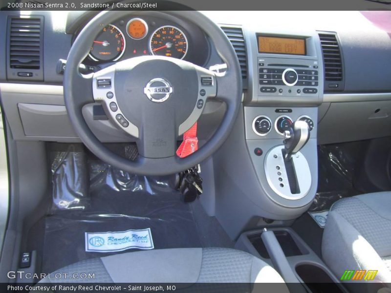 Sandstone / Charcoal/Steel 2008 Nissan Sentra 2.0
