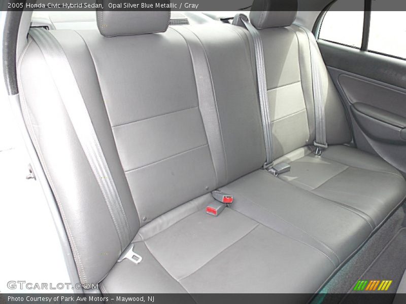 Opal Silver Blue Metallic / Gray 2005 Honda Civic Hybrid Sedan