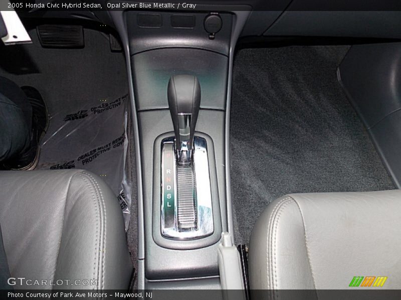 Opal Silver Blue Metallic / Gray 2005 Honda Civic Hybrid Sedan