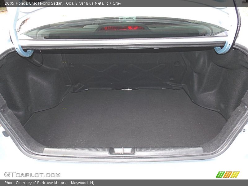 Opal Silver Blue Metallic / Gray 2005 Honda Civic Hybrid Sedan