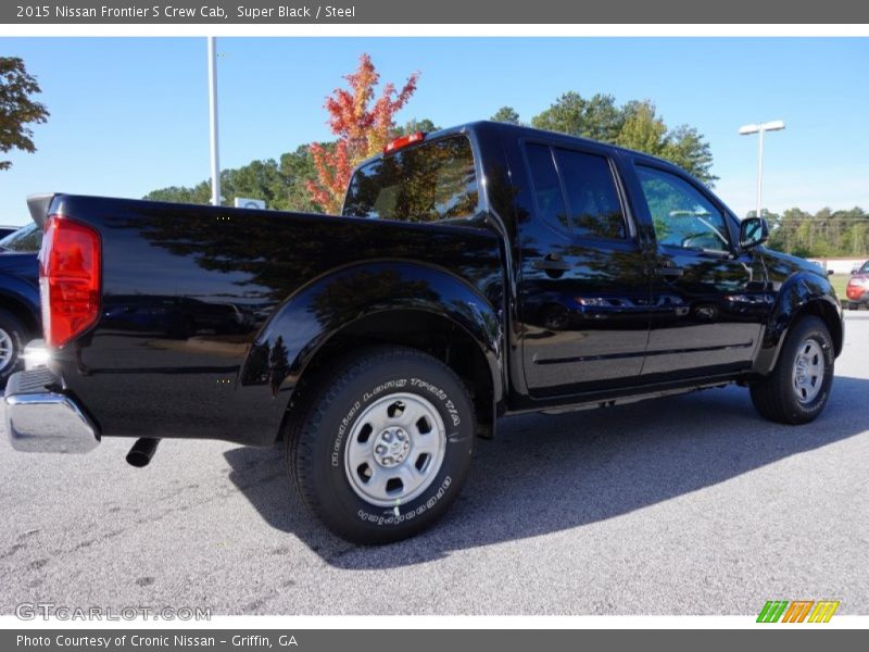 Super Black / Steel 2015 Nissan Frontier S Crew Cab