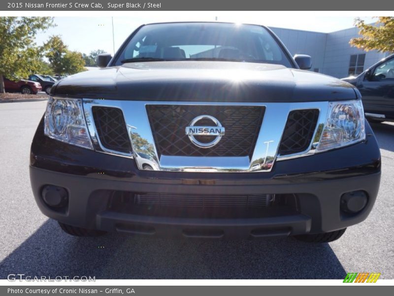 Super Black / Steel 2015 Nissan Frontier S Crew Cab