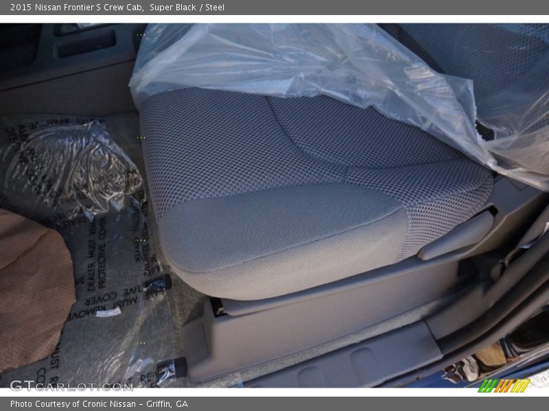 Super Black / Steel 2015 Nissan Frontier S Crew Cab
