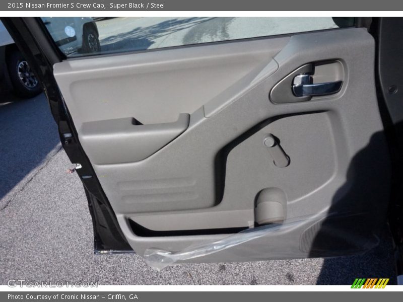 Super Black / Steel 2015 Nissan Frontier S Crew Cab