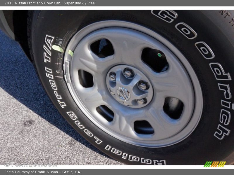 Super Black / Steel 2015 Nissan Frontier S Crew Cab
