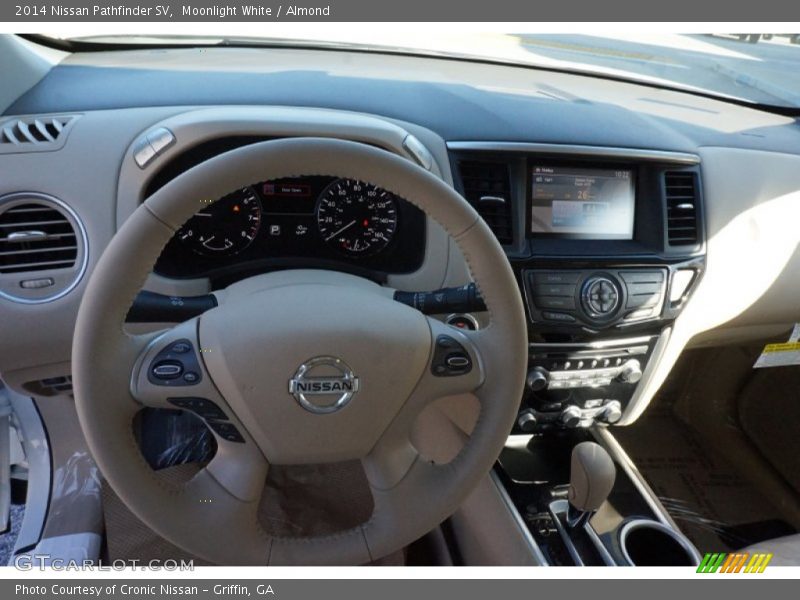 Moonlight White / Almond 2014 Nissan Pathfinder SV