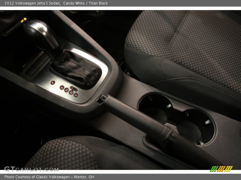 Candy White / Titan Black 2012 Volkswagen Jetta S Sedan