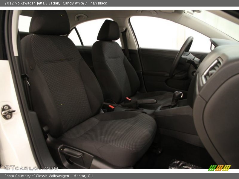 Candy White / Titan Black 2012 Volkswagen Jetta S Sedan