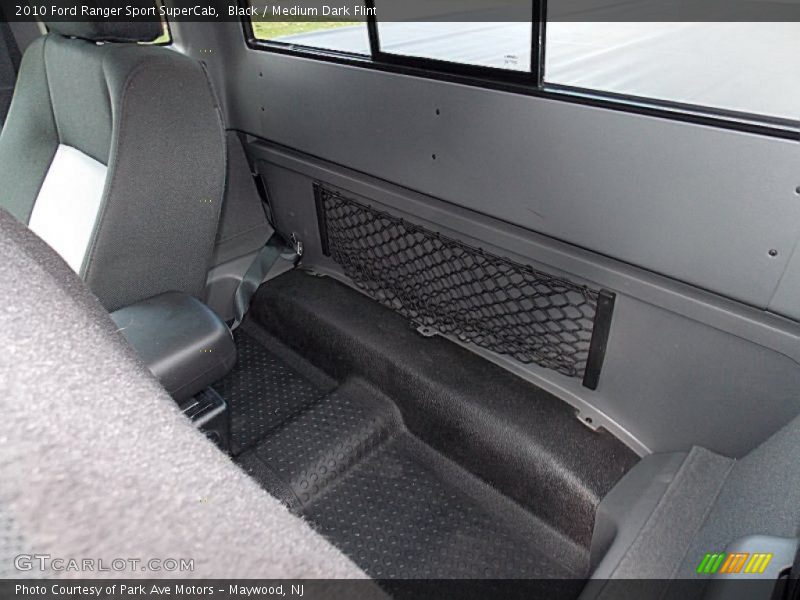 Black / Medium Dark Flint 2010 Ford Ranger Sport SuperCab