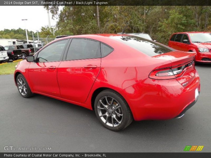 Redline 2 Coat Pearl / Black/Light Tungsten 2014 Dodge Dart SXT