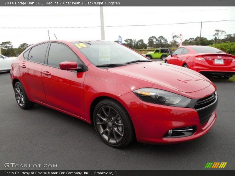 Redline 2 Coat Pearl / Black/Light Tungsten 2014 Dodge Dart SXT