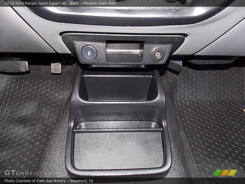 Black / Medium Dark Flint 2010 Ford Ranger Sport SuperCab