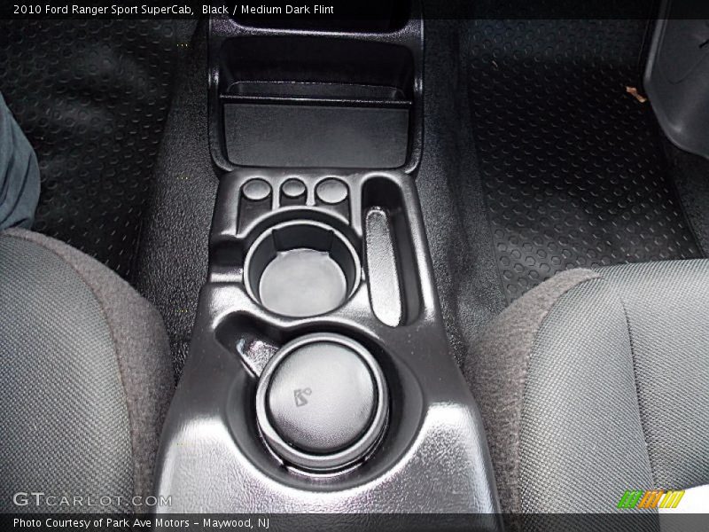 Black / Medium Dark Flint 2010 Ford Ranger Sport SuperCab