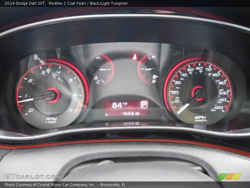 Redline 2 Coat Pearl / Black/Light Tungsten 2014 Dodge Dart SXT