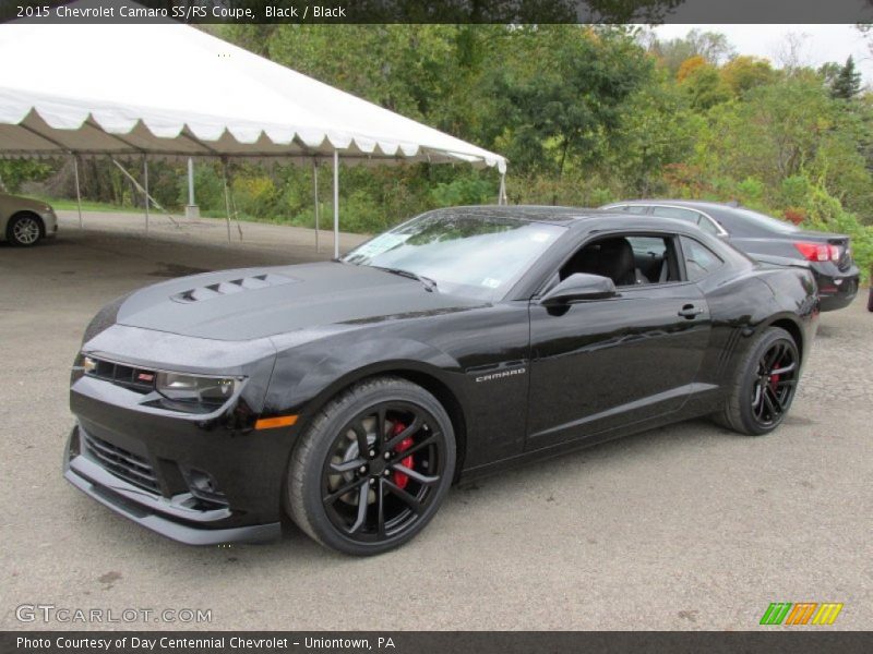 Black / Black 2015 Chevrolet Camaro SS/RS Coupe