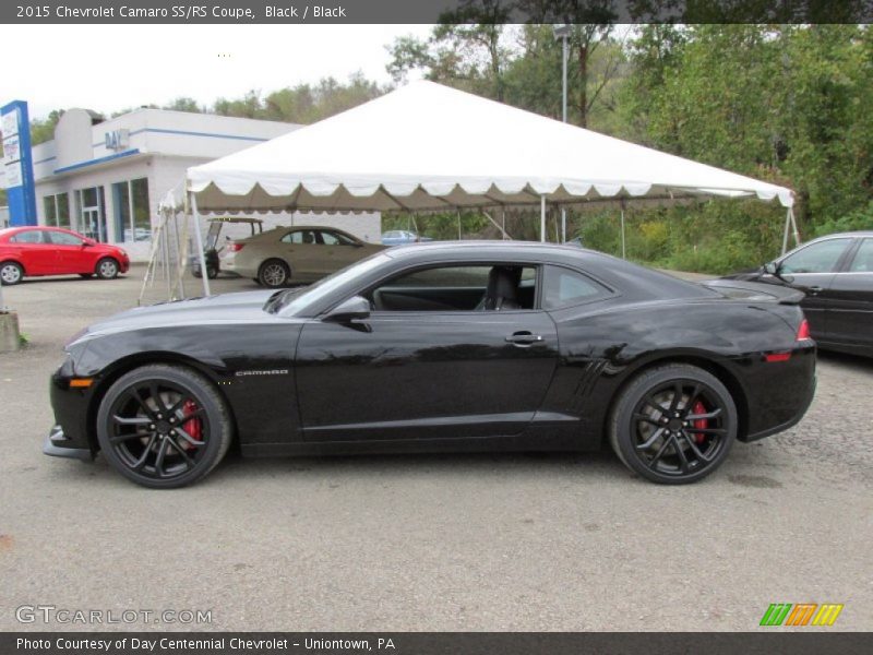 Black / Black 2015 Chevrolet Camaro SS/RS Coupe