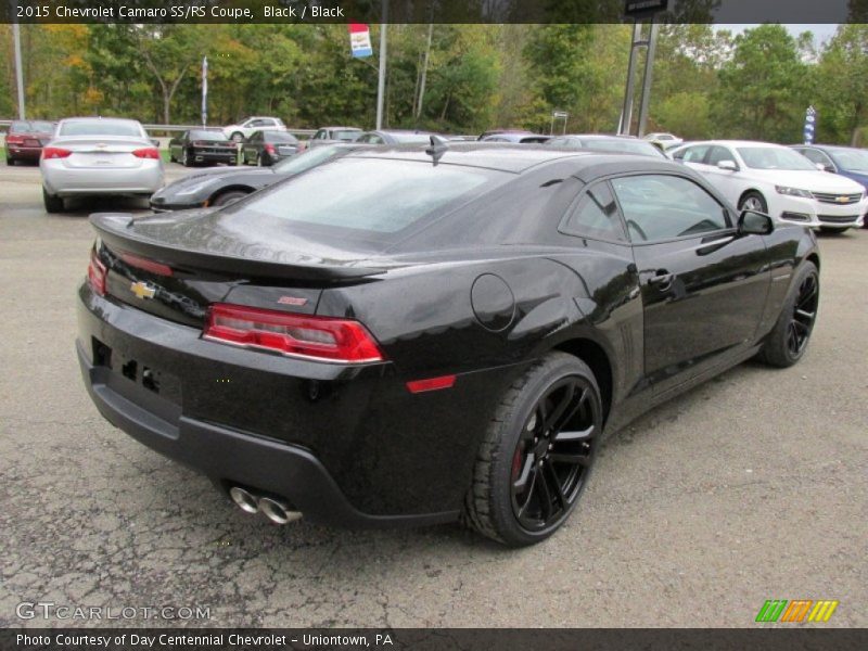 Black / Black 2015 Chevrolet Camaro SS/RS Coupe