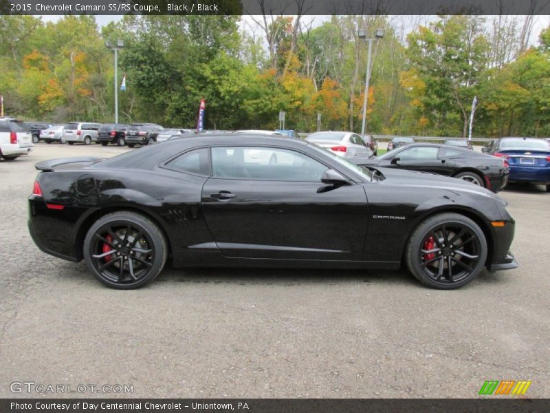 Black / Black 2015 Chevrolet Camaro SS/RS Coupe