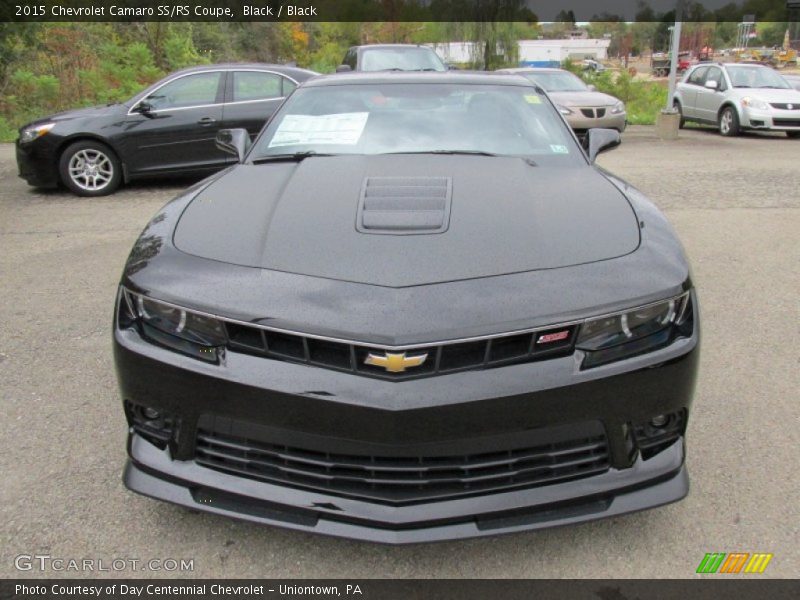 Black / Black 2015 Chevrolet Camaro SS/RS Coupe