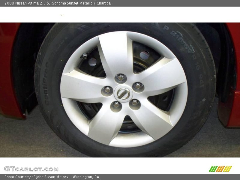 Sonoma Sunset Metallic / Charcoal 2008 Nissan Altima 2.5 S