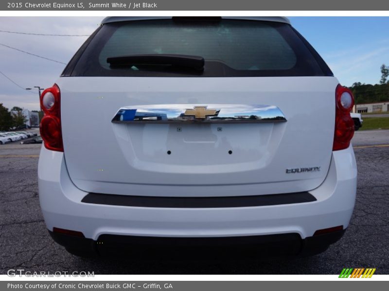 Summit White / Jet Black 2015 Chevrolet Equinox LS