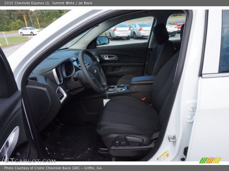 Summit White / Jet Black 2015 Chevrolet Equinox LS