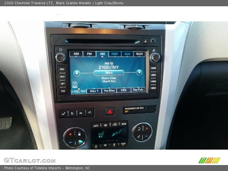 Black Granite Metallic / Light Gray/Ebony 2009 Chevrolet Traverse LTZ