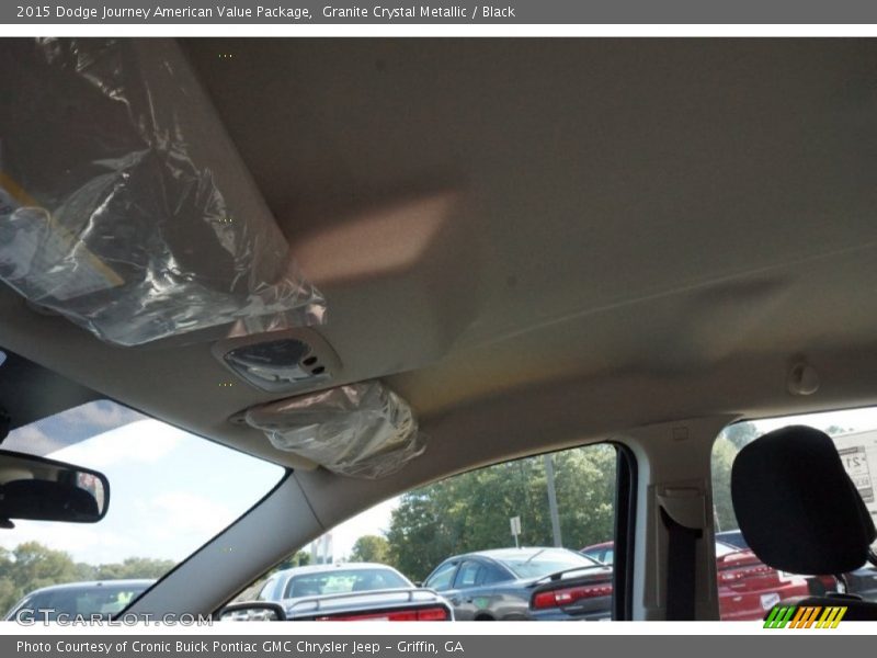 Granite Crystal Metallic / Black 2015 Dodge Journey American Value Package